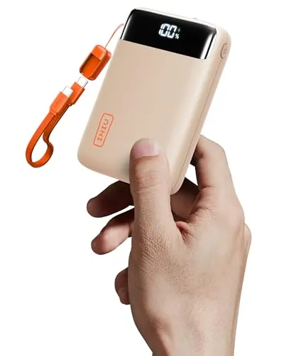 INIU Power Bank, Pequeño 20000mAh 22,5W Carga Rapida Bateria Phone Externa