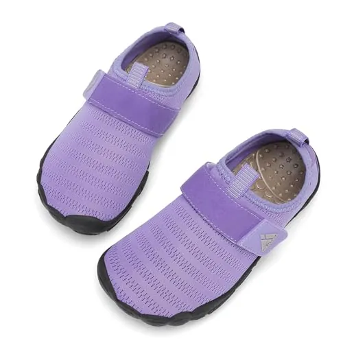 Mishansha Zapatos de Playa Niño Niña Secado Rápido Escarpines Agua Antideslizantes Zapatillas de Piscina Surf Buceo 33 EU