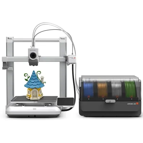 Anycubic Kobra 4 Combo Impresora 3D Multicolor Compatible con 4-8 Colores