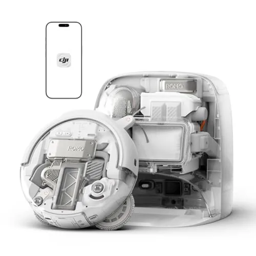 DJI Robot Aspirador y mopa Romo P
