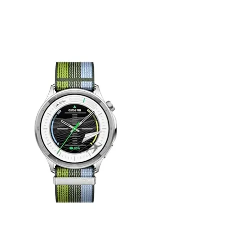 OPPO Watch S Smartwatch - Pantalla AMOLED 1.5”, hasta 10 Días de Batería, ECG, SpO2, Más de 100 Modos Deportivos, Resistencia IP68, Compatible con Android y iOS - Plata