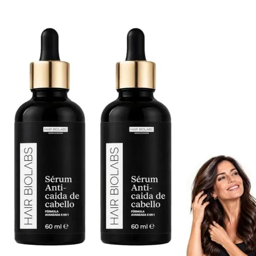 Sérum Anticaída para Cabello, Suero Nutritivo Cuero Cabelludo (2 botellas)