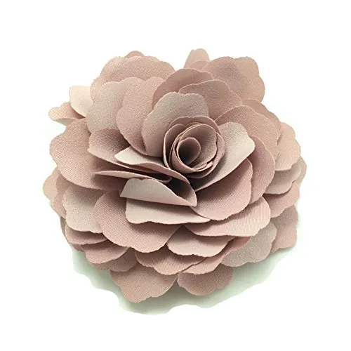 Meilliwish Camelias Flor Pinza para el cabello Y Pin de broche (A74)(Rosado)