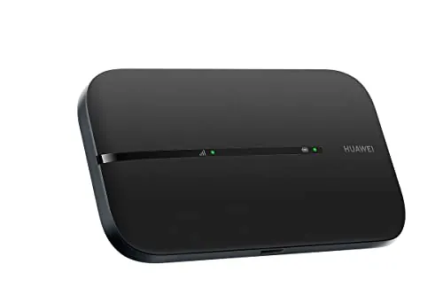 Huawei 4G Mobile WiFi 3 - Mobile WiFi 4G LTE (CAT7+) Punto de Acceso, Velocidad de Descarga de hasta 300Mbps, Batería Recargable de 1500mAh, No se Requiere configuración, Wi-Fi portátil, Negro