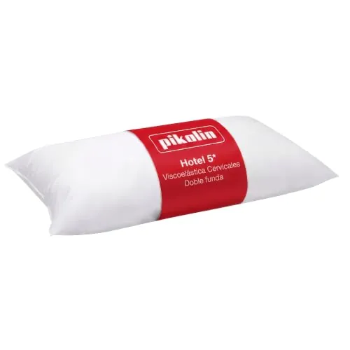 PIKOLIN Almohada Hotel Viscoelástica 150cm Cervicales Doble Funda