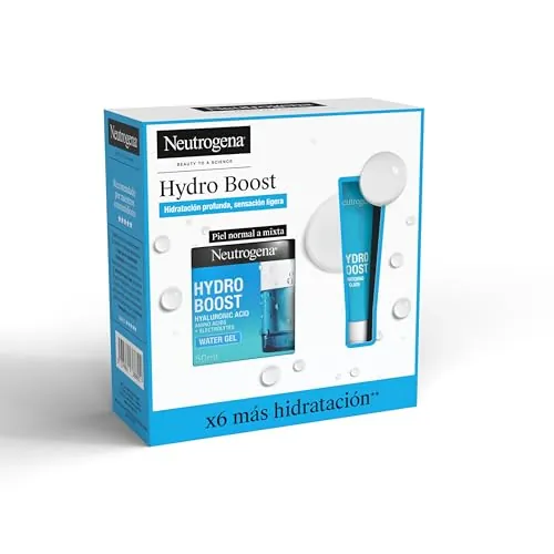 Neutrogena Rutina Hydro Boost, Gel de Agua 50 ml + Contorno de ojos 15 ml