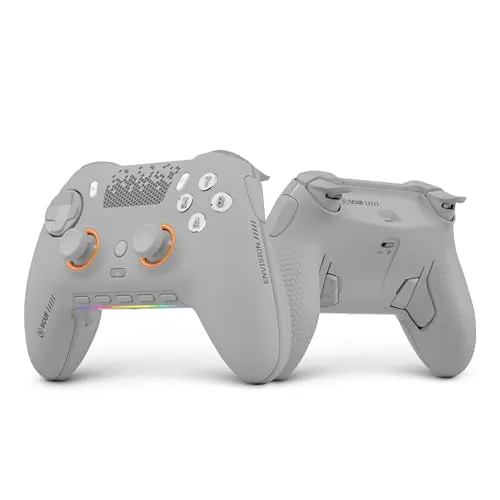 Scuf ENVISION PRO V2 (2025) Mando de Juegos Inalámbrico – PC – Gris Claro