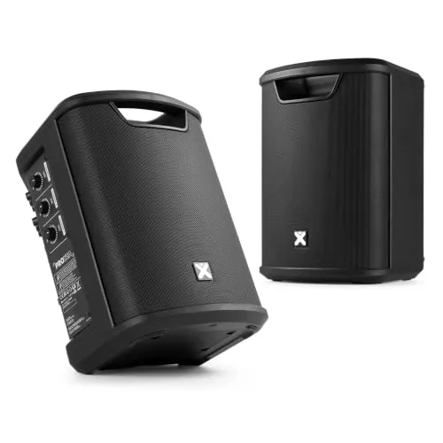 Vonyx Pro X1A – Pack de 2 Altavoces portátiles Bluetooth 500W para Eventos