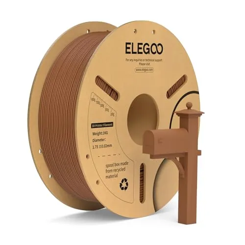 ELEGOO Filamento PLA+ 1.75 1KG Madera