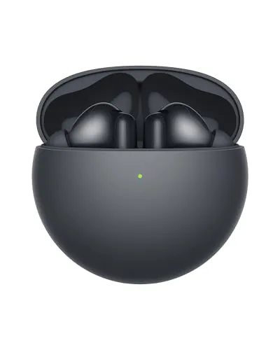 HUAWEI Freebuds 7i, Auriculares Inalámbricos Bluetooth, Cancelación de Ruido Activo Inteligente 4.0, Audio Espacial Ilimitado, Llamada Estable y Clara, iOS y Android, IP54, Garantía 42 Meses, Negro