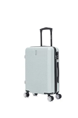 CELIMS - Maleta de Cabina de Viaje Aprobada por 100+ Aerolíneas | Ligera y Rígida | Maleta de Cabina 55 x 35 x 22 cm | Maleta Infantil | Equipaje de Mano | Verde Pastel
