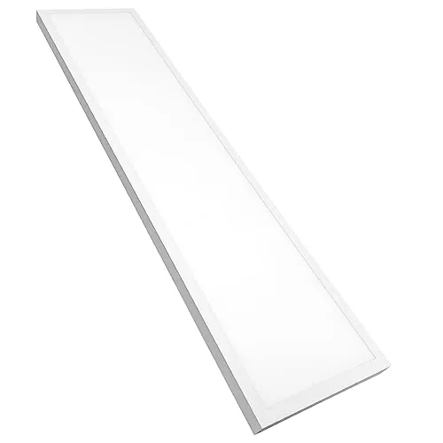 LED ATOMANT Plafon LED Panel Superficie 120x30cm 48W, CCT (Selector de Color Blanco Calido, Neutro y Frio), 5000 Lumenes, Driver incluido
