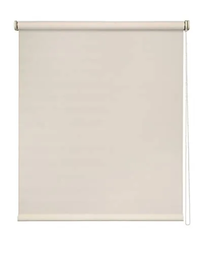 Easydeco - Estor Enrollable Screen (Beige, 200_x_250_cm) | Tamaño Tela 196 x 250 cm