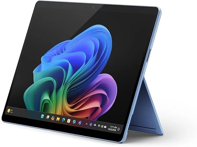 Microsoft Surface Pro (no Incluye el Cargador) | Copilot+ PC | Pantalla táctil OLED 13”| Snapdragon® X Elite | 16GB RAM | 512GB SSD | Último Modelo, 11a edición | Zafiro