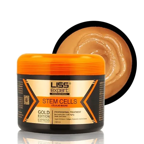 Liss Expert Professional Alisado Células Madre Edición Cacao 250 ml – Liso Perfecto –Hidratación Profunda – Reconstrucción Capilar – Control del Frizz