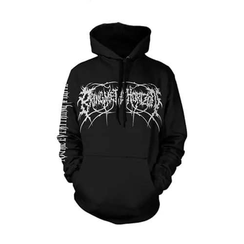 Bring Me The Horizon Black Metal Genexis Hombre Sudadera con Capucha Negro L