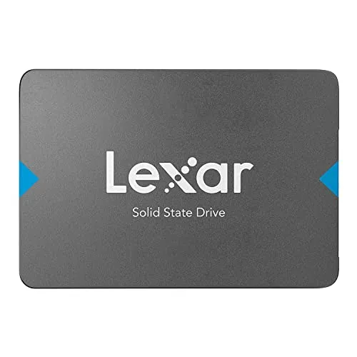 Lexar NQ100 512 GB SSD SATA III (6 GB/s), SSD Interno de 2,5" hasta 550 MB/s, Unidad de Estado sólido Interna para PC, portátil y de Escritorio (LNQ100X512G-RNNNG)