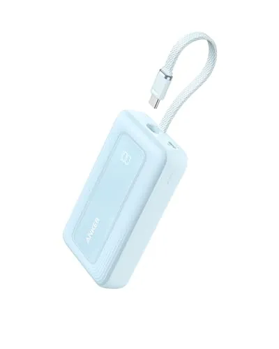 Anker Zolo Power Bank 10.000mAh 30W con Cable USB C Integrado
