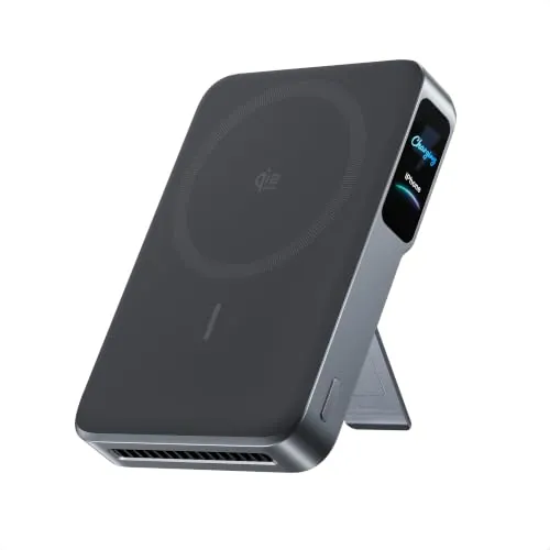 Anker MagGo Power Bank MagSafe 2 Pro, Qi2.2 25W 10000mAh, Bateria portátil