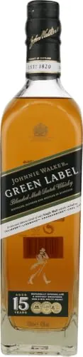Johnnie Walker, Green label, Whisky escocés blended, 700 ml