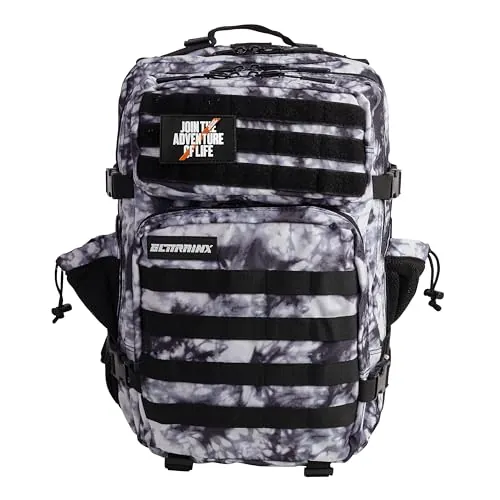 ELITRAINX Mochila 45L Táctica Militar USA Impermeable Deporte, Cabina Avión, CrossTraining, Aire Libre Deportes Gimnasio Portatil (Glaciar)