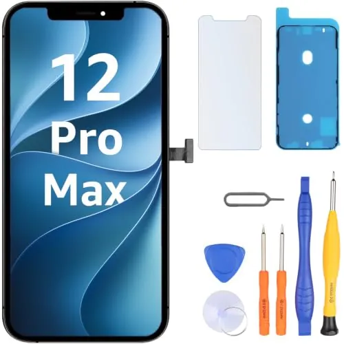 LL TRADER Pantalla para iPhone 12 Pro MAX LCD 6.7" y Kit de Reparación A