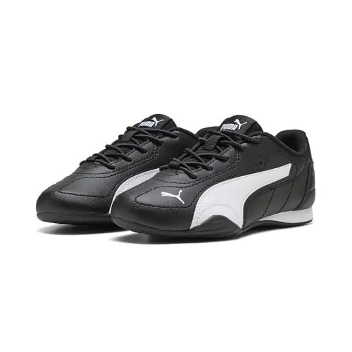 PUMA Catch Kids Zapatillas Niño, Negro (Black x Warm White), 32 EU