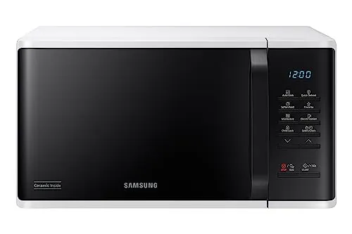 Samsung Microondas Libre Instalación 23L 800W MS23K3513AW/EC, Black