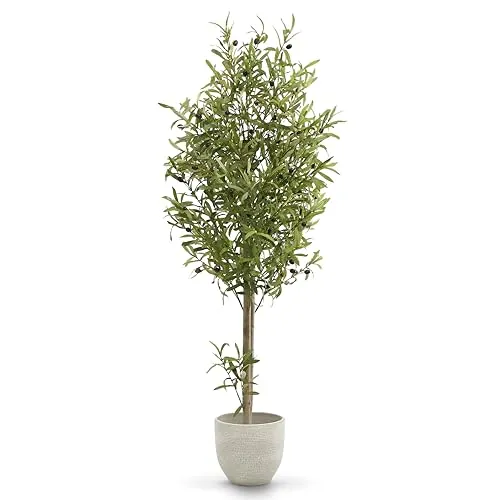 Maia Shop Olivo Artificial 150 cm - Arbol Mediterraneo Realista de Interior