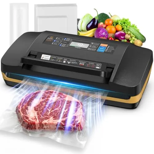 AbleMark Envasadora al Vacío Doméstica Alimentos, 95 kPa & Doble Sellado