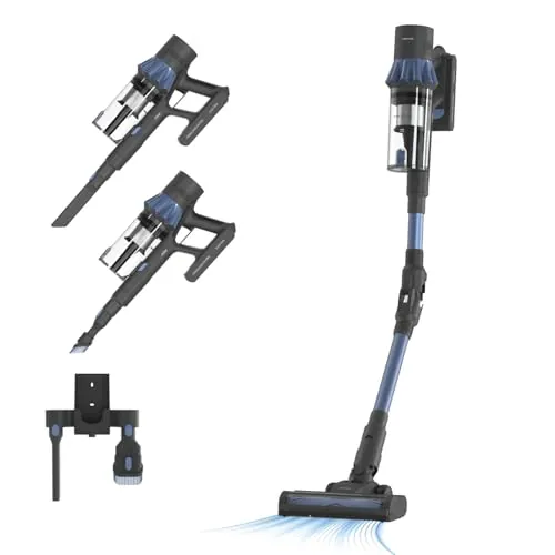 Taurus Aspiradora Escoba Vertical sin Cable Potente Inhalambrica 90 min Autonomia para Hogar y Mascotas Flexible Pantalla LCD Cepillo Antienredos Aspirador Deposito 700ml