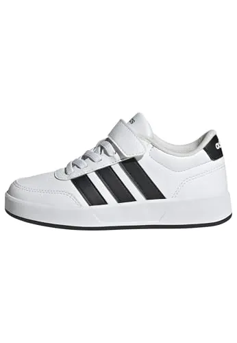 Adidas Unisex niños BREAKNET 3.0 Shoes Children, FTWR White/Core Black/FTWR White, 30 EU