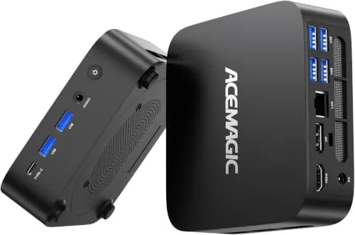 ACEMAGIC K1 Mini PC,AMD Ryzen R2544(4C/8T,3.7GHz) 8GB DDR4 256GB SSD