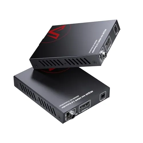 AV Access Extensor HDMI UPT Hasta 50m/164 Pies, 4K60Hz, HDR10 y 3D, 2.0, HDCP 2.2, Gestión EDID + CEC, PoE de 2 Vías + IR + RS232, A Través de Ethernet Mediante Cat6/6a/7