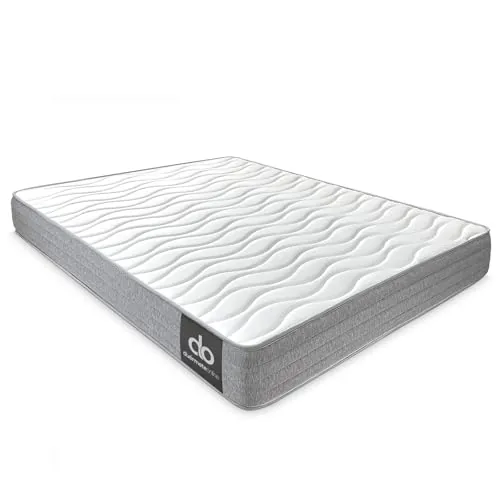 Duérmete Online - Colchón 90 x 190 Viscoelástico Frida con Cara Invierno/Verano, Ergonómico, Confort y Dureza Óptimos, Higiénico y Transpirable, Grosor 21cm