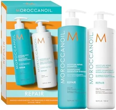 Moroccanoil Set de champú y acondicionador, medio litro
