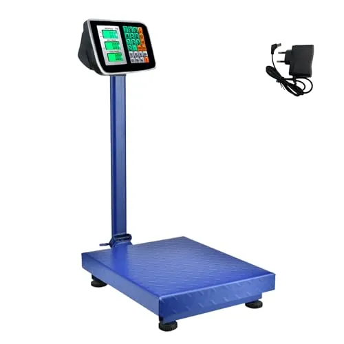 MAGIC SELECT Báscula Industrial de Plataforma 300 kg Digital Plegable