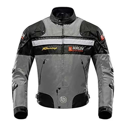 Chaqueta de Moto 5 Equipo de Protección de Cuerpo Completo para Motocicleta Chaqueta de Montar en Moto a Prueba de Viento Otoño Invierno Ropa Moto para Hombres Mujeres M