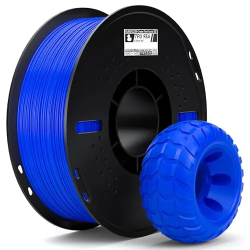 ELEGOO Filamento TPU 95A 1.75mm 1KG Azul