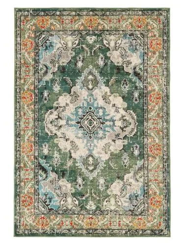 RugVista Leia Alfombra, 160 x 230 cm, Verde