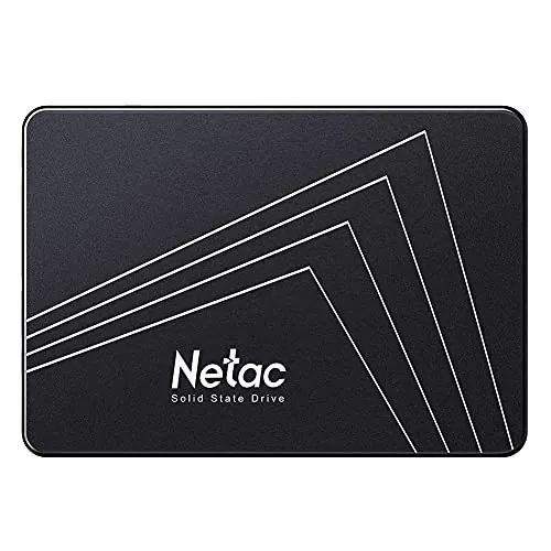 Netac 1TB Unidades de Estado Solido 2.5'' SATAIII 6Gb/s Disco Duro Interno SSD 3D NAND Flash SLC hasta 535MB/s para Ordenador Portátil, Tableta, Sobremesa, PC