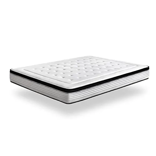 KUO Dream, Colchón Bio Memory 22, Colchón Viscoelástico INNOGEL, 160 x 200 x 22 cm, Blanco