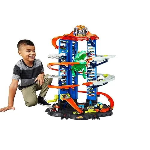 Hot Wheels Ultimate Garage Playset y 2 Coches