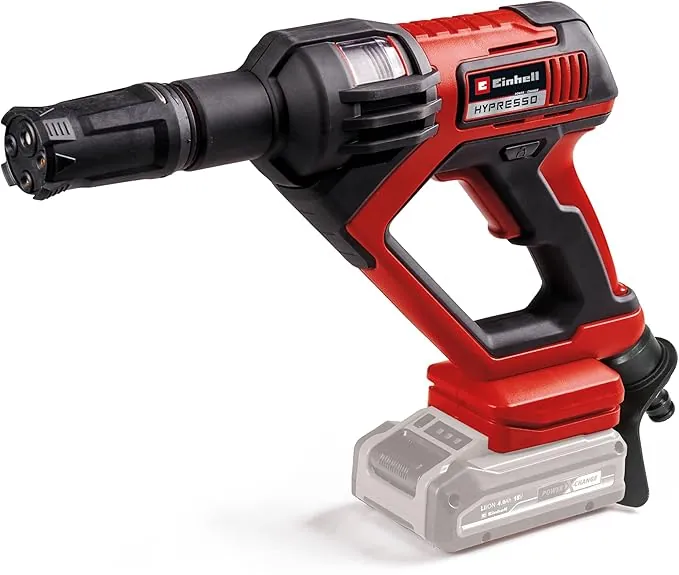 Einhell Pistola limpiadora a presión con batería HYPRESSO 18/24.1 Power X-Change (18 V, 24 Bar, Limpieza y riego móviles, 240 L/h, Incl. Accesorios, sin batería ni Cargador)