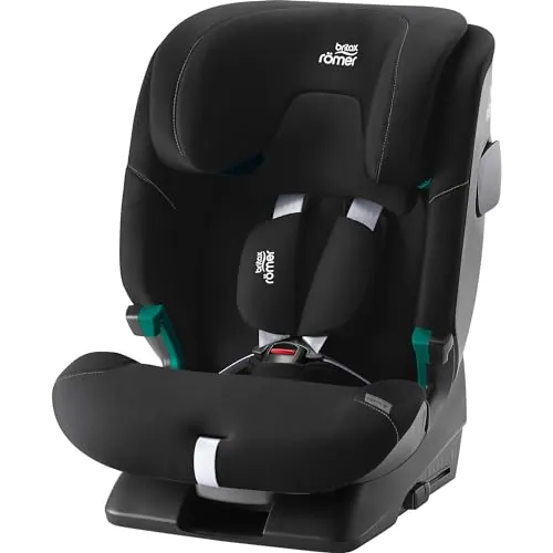 Britax Römer Silla Coche ADVANSAFIX 2 Z-LINE, Evolutiva con Anclaje ISOFIX Niño de 9 a 36 kg Grupo 1/2/3 de 9 Meses a 12 Años, Space Black