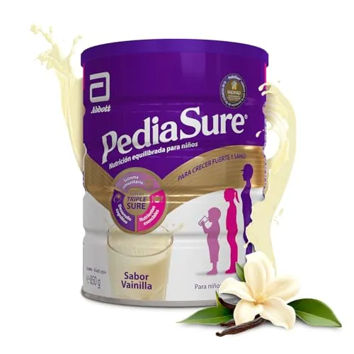 PediaSure – Sabor Vainilla – Complemento Alimenticio para Niños con Proteínas, Vitaminas y Minerales – 850 gr