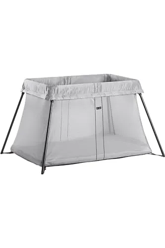 BABYBJÖRN Cuna de Viaje Light, Plata