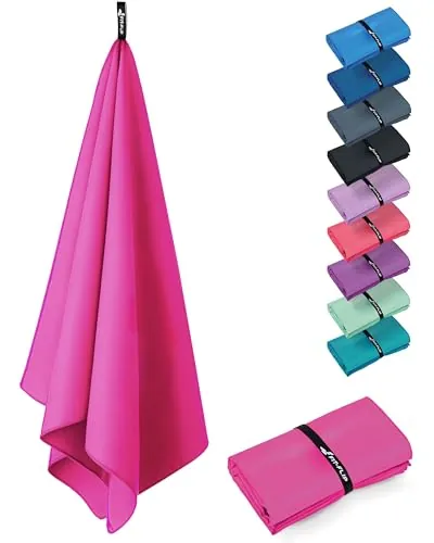 Fit-Flip Toalla Microfibra Gimnasio, compacta