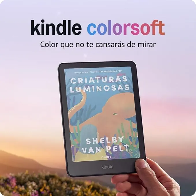 Amazon Kindle Colorsoft (última generación) | pantalla a color y luz cálida ajustable | 16 GB
