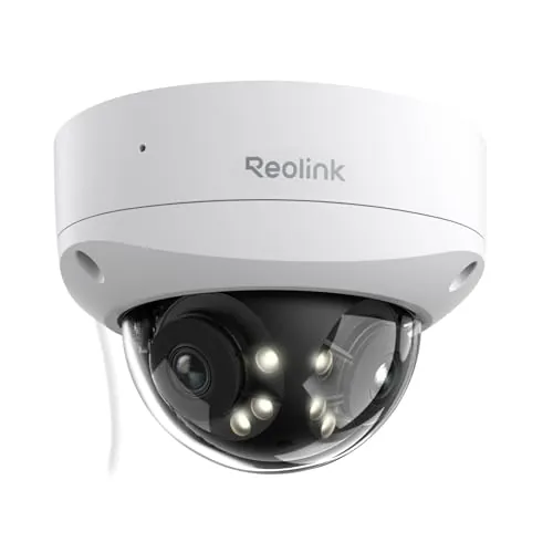 Reolink Cámara PoE IP 4K 8MP de Doble Lente de 180°, IK10, IP67, Duo 2V PoE